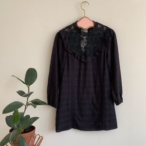 Revolve Endless Rose Lace Long sleeve Mini Dress